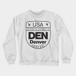 DEN, Denver Crewneck Sweatshirt